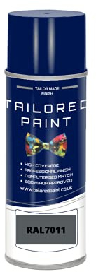 RAL 7011 Iron Grey MATT Aerosol Paint Can Direct MATT Paint For Wood, Metal, Plastic, PVC, UPVC, Fascia Boards - Indoor & Outdoor