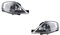 Johns, Juego de faros delanteros para Citroen C3 02/02. Juego H7/H1 izquierdo y derecho