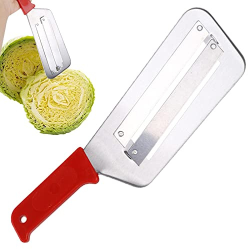 smashing Râpe à légumes - Broyeur à Choux Confortable pour choucroute à Double Lame | Grattoir à légumes préparant Le Chou Nombreux Plats pour la Cuisine Maison