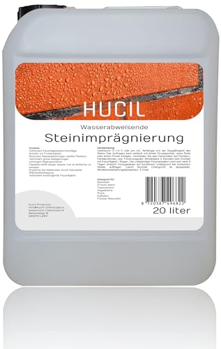 Impermeabilizzante terrazzi trasparente – impregnante pietra e cemento terrazi – idrorepellente 20 litri