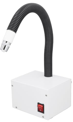 Pistola ad aria ionizzante, 30W AC4.6KV Anti polvere rimozione pistola ad aria statica multifunzionale tubo flessibile metallo ionizzante aria serpente eliminatore (Norma europea