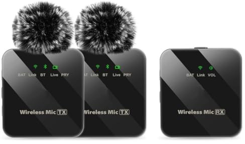 Micro cravate sans fil à réduction du bruit avec prise jack 3,5 mm pour smartphone, tablette, appareil photo