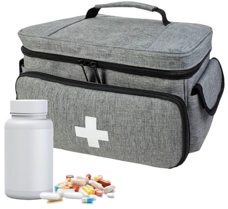 Krankenschwesterbeutel für Hausgesundheit - Haus für Krankenschwester, Medizin Organizer Bag | Nylon Clinical Nursing Work -Tasche für Reisen, College, Arbeit, tragbare medizinische Versorgungsbeutel