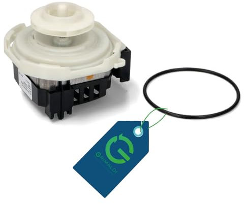 G GRIMALDI Elettropompa con Guarnizione 95W ricambio compatibile con Lavastoviglie Ariston Indesit Whirlpool C00302488 Motore Pompa di Ciclo Lava stoviglie Elettropompa con Guarnizione Inclusa