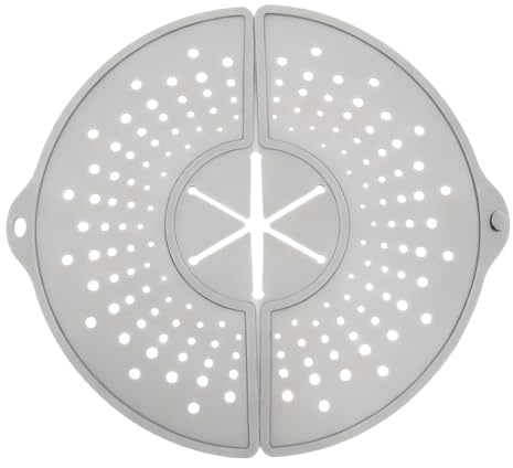 Celuicion Protección contra salpicaduras para sartenes, apta para lavavajillas y plegable, protección contra salpicaduras de, protección contra salpicaduras de grasa, para sartenes, freidoras