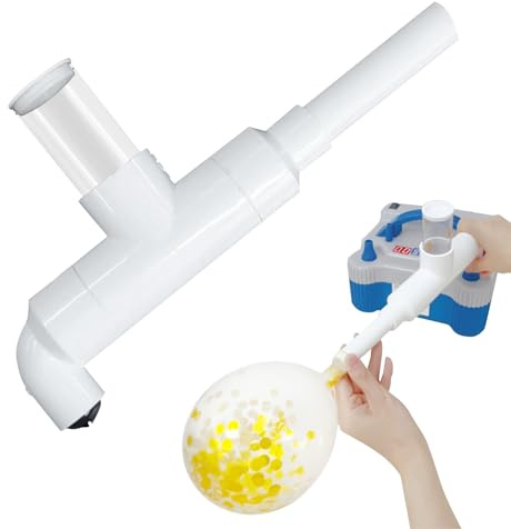 Balloon Filler Machine – Miniature Craft Insertion Device, Sequin Dispensing Instrument, Transparent Sphere Content Loader, Festive Event Ornament Assembly Tool | For Holiday Gathering