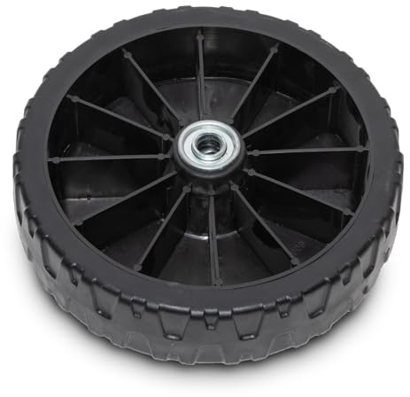 Rueda Delantera 8 Pulgadas Cortacésped Greencut GLM880XE GLM880X GLM560L 12mm Rodamiento Recambio Compatible Multimarca
