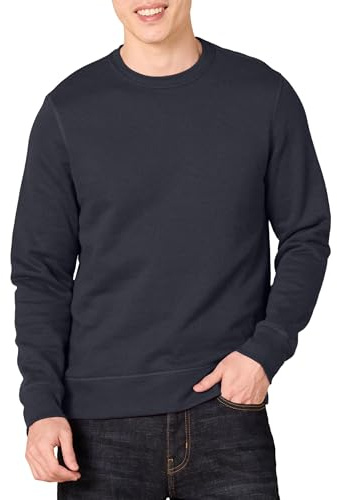 Amazon Essentials Men's Sweatshirt, Blue (navy), Medium