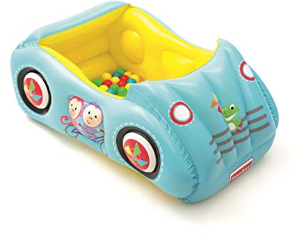 Bestway Fisher-Price Bällebad, Rennauto, 119 x 79 x 51 cm