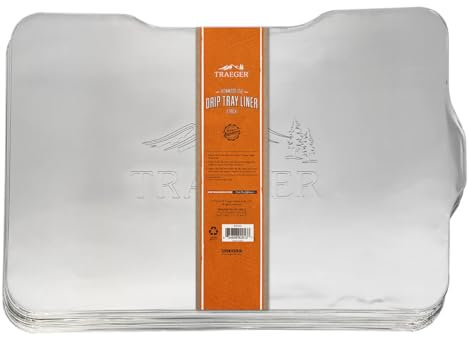 Traeger Grills BAC506 Ironwood 650 Abtropfschale, Grillzubehör, 5 Stück