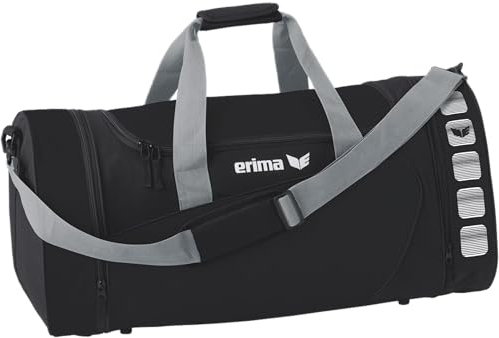 Erima Unisex Sporttasche Sporttasche (750763), schwarz grau, M