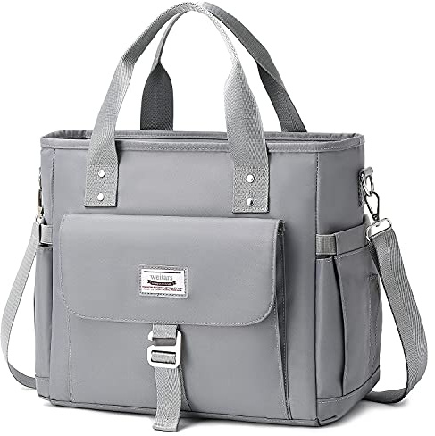 Weitars Lunchtasche für Männer und Frauen, auslaufsichere Lunchbox für die Arbeit, große Lunchtasche mit abnehmbarem Schultergurt, isolierte Lunchtasche für Picknick, Wandern