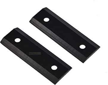 2 X 8,15 CM Wendemesser kompatibel mit SCHEPPACH BIOSTAR 1500 1800 2000 GWS 200 & 250 Gartenhäcksler