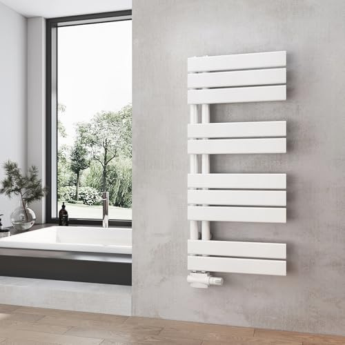 Heilmetz Badheizkörper Weiß Handtuchtrockner Heizung 400 x 899 mm Bad Heizkörper Handtuchheizkörper Handtuchwärmer
