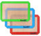 Goalfly Small Silicone Baking Mat Sheet, Set of 3 Silicone Mats for Quarter Sheet (30 x 20 cm), Non-Stick Silicone Mat for Macarons, Pizza, Cake