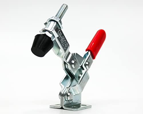 INGDAUM® 1 Stück GH-102B Vertikalspanner, Einstellbare Kniehebelspanner, Schnellspanner, Knebelklemme (1, GH-102B (100 kg))