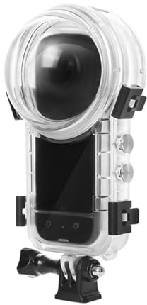 LICHIFIT Custodia Invisibile per Insta360 X4 Custodia impermeabile per gabbia per fotocamera Copertura protettiva subacquea da 50 m