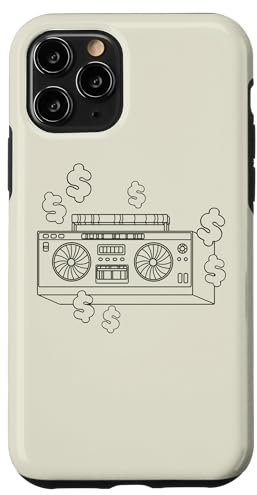 Hülle für iPhone 11 Pro Ghetto Blaster Dollar Boom Box 70er 80er 90er Y2K