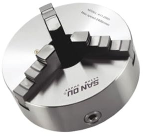 Mandrin manuel à centrage automatique SANOU K11, 3 mâchoires, 160mm, for fraiseuse à graver