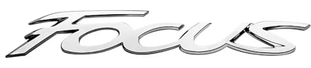 SDUEYZS Coche 3D Emblema para Ford Focus Logo MK4 MK5 MK6 MK7 Automóvil Insignia Pegatina Embellecedores y Accesorios carrocería,B