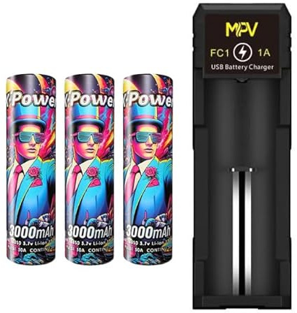 ack Chargeur USB FC1 + Pile(s) Rechargeable(s) X Power 3000 mAh – Plusieurs quantités – Sécurité intégrée – Recharge Rapide (3)