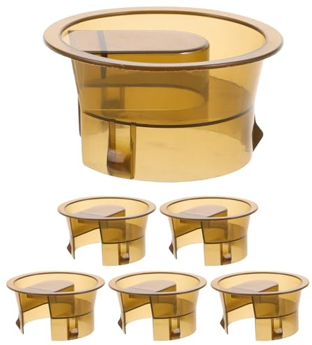 LIGIGWASH 6pezzi Coperchiper Brocca d Acqua in Plastica Coperchi di Ricambiper Caraffa in Vetro per Brocca Tappi per Brocche d Acqua per Bevande Calde o Fredde Uso Quotidiano e Facile