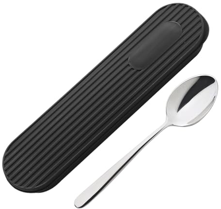 Porte-couverts d'extérieur - Compact | Protection Couverts - Portable Tableware Holder for Voyage - Poche Pratique pour Couverts Réutilisables École Travail Bleu Design Flexible de Haute Qualité