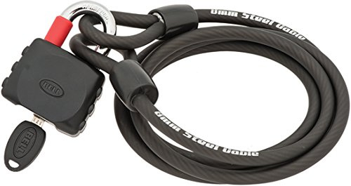 Bell Key 'N Go Steel Cable Padlock for Bike
