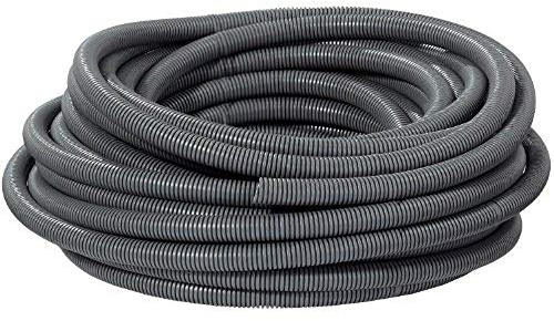 Unitec 40775 Flexrohr, Länge: 50 m, Durchmesser: 20 mm, Klassifizierung: 3341, Farbe: KL: 3341, Material: PVC
