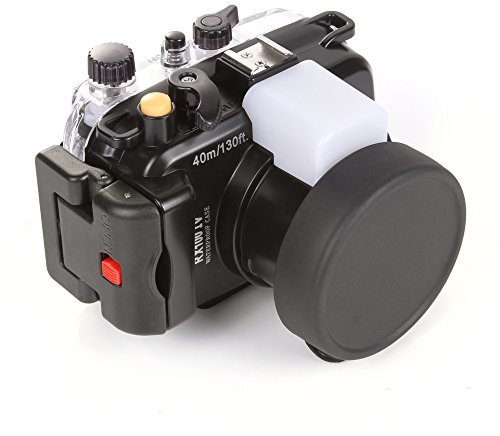 Fotga 40 M/130 °F Waterproof Housing Diving SONY DSC RX100 Mark IV 4 HARD CASE COVER