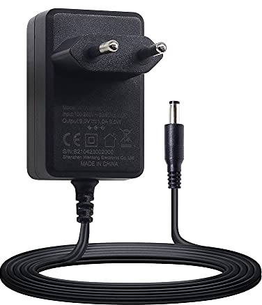 SONICAKE Pedal Netzteil Adapter 9V DC 1A Spitze Negative für Effektpedal