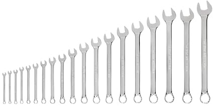 TEKTON Ringmaulschlüssel-Set, 19-teilig (1/4-1-1/4 Zoll) | WCB90104
