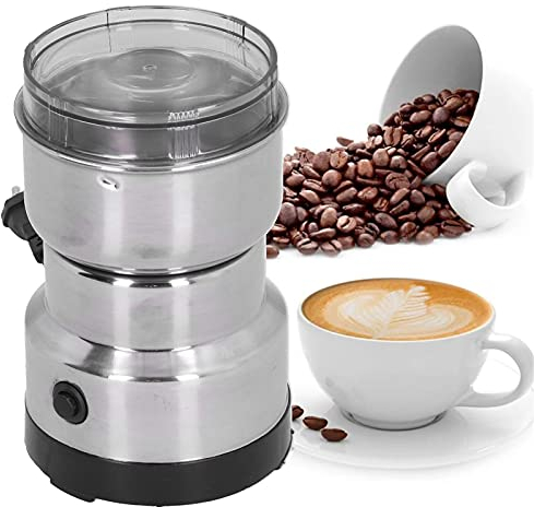 Molinillo de café eléctrico, molinillo de café en grano 300W eléctrico, molinillo de nueces, velocidad: 14500 rpm