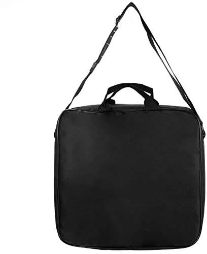 Photography Carrying Bag, Protective Case for 14 Selfie Ring Light and Accessories, 14.2x15.7x3.9, Durable Nylon, Foam Padded, with Handle and Strap, Portable LED Ring Light Carrying Case