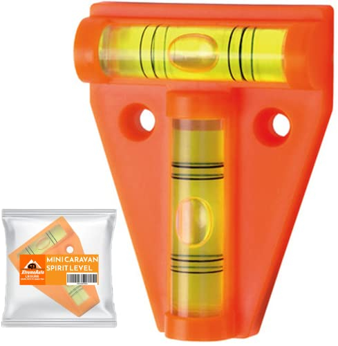 Xtremeauto Caravan Spirit Level Small - Caravan Levelling Motorhome Gadget, Mini Caravan Leveller Devices, Accessories Gadgets, Motorhome Gadgets Levellers, Mini Level Spirit for Levelling Campervan