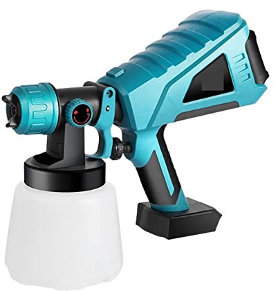 LERORA Pistola a Schiuma Spray Professionale Pistola A Spruzzo Elettrica.Spruzzatore di Vernice for Uso Domestico Ad Alta Potenza.3 Ugello capacità 1000ML.
