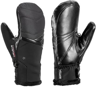 LEKI Damen Snowfox 3D Handschuhe, Black, EU 7.5