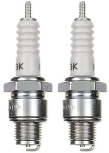 2x Zündkerze B7HS Zündkerzen Set 2 Stück passend für Vespa 125/150, Suzuki GT 185, Yamaha DT 50, Ducati GTV 500 u. v. m.