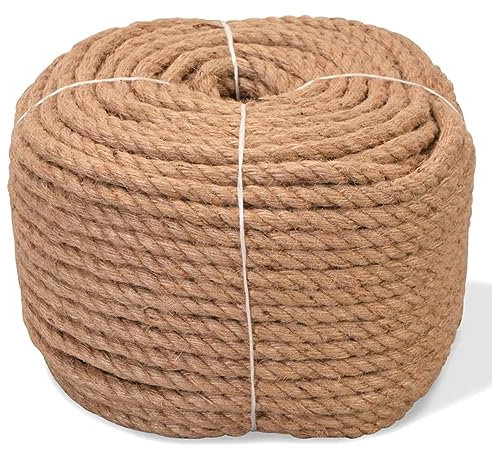 ARKEM Seil 100% Jute 6 mm 500 m Absturzsicherung Dachdecker Kletterseil