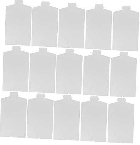 CAXUSD Kleid 20 Stk Hemd Karton T-shirt Faltbrett Kleiderordner Hemdenständer Aus Pappe Werkzeug Zum Falten Von Kleidung Stapelbrett Für T-shirts Hemdform Schiene Weiß Papier Füllung
