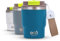 ECOROOTS Evergreen - Vaso Térmico 360 ml I Termo Café para Llevar I Sin BPA I Antifugas Acero Inox. I Ideal para Agua, Smoothies, Té y Bebidas Frías y Calientes en Oficina, Viajes y Playa (AZUL BONDI)