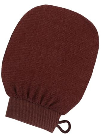 Beatifufu Exfoliating Shower Gloves for Dead Skin Removal Reusable Gentle Body Scrubber Glove for Sensitive Skin Use in Shower