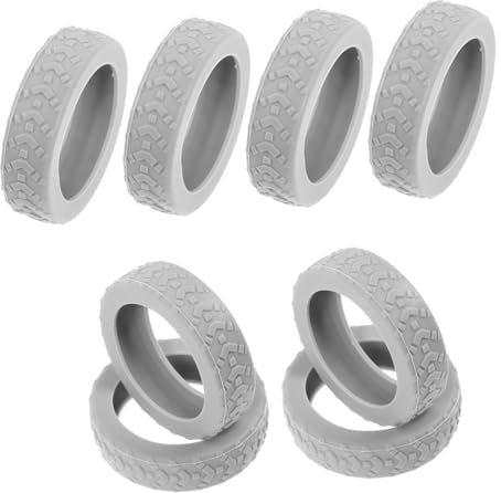 CALLARON 8pièces Couvre-roues De Valise Silicone Lot De Protège-roues Pour Bagages Empêchant Glisser Sur Planchers