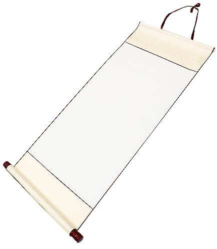 VILLCASE Papierschlaufe Malrolle Hängerolle Chinesisches Papier Leere Hängerolle Chinesisches Malpapier Kunstwandrolle Kalligrafiezubehör Malbedarf