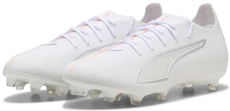 PUMA Botas de fútbol Ultra 6 Pro FG/AG Unisex 39, White