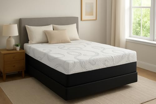 6 Organic Latex Mattress – Medium Firmness, Natural & Eco-Friendly Bed for Pressure Relief & Support – Breathable & Durable (Twin XL)