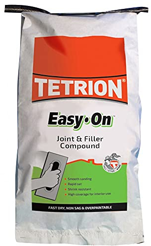 Tetrion Easy On Filler Sack 5kg – High-Performance, Fast-Drying Interior Filler for Smooth, Durable, and Easy-to-Apply Wall & Surface Repairs