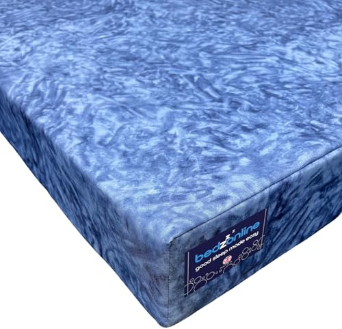 BEDZONLINE Waterproof Mattress - Reflex Foam 5 Zone Support Mattress with Removable Breathable Waterproof Cover | 4ft6 Double