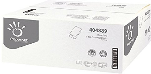 Papernet Handtücher Eco/404889 natur Zick-Zack 1-lagig Inhalt 5.000 Stück