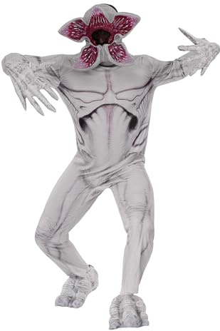 Rubies Stranger Things Deluxe Demogorgon Disfraz de tamaño adulto, tamaño grande, licencia oficial netflix para carnaval, despedidas, fiestas y cosplay